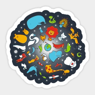 Star Zoo Sticker